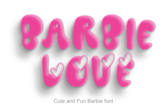 Barbie Love: A Charming Font for Creative Projects