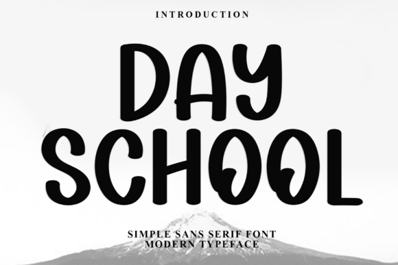 Day School: A Festive Typeface for Holiday Cheer