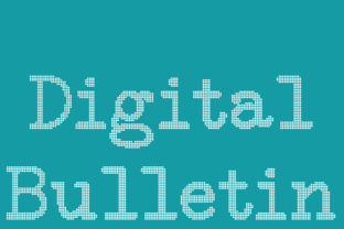 Digital Bulletin: The Digital Bulletin Font