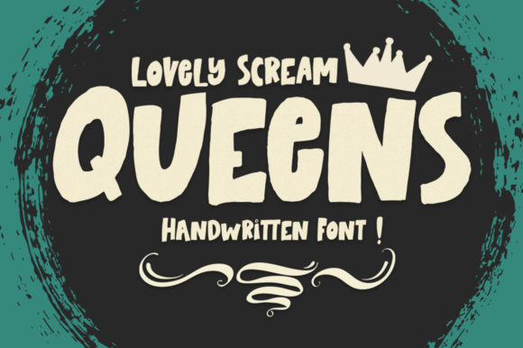 Lovely Scream Queens: A Standout Handwritten Font