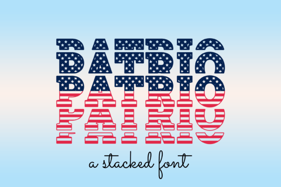 Patrio: A Bold Typeface for American Design