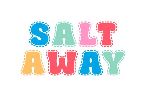 Salt Away: The Decorative Font for Modern, Edgy Design