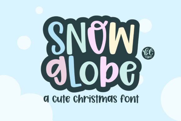 Snow Globe: A Whimsical Typeface for Winter Magic
