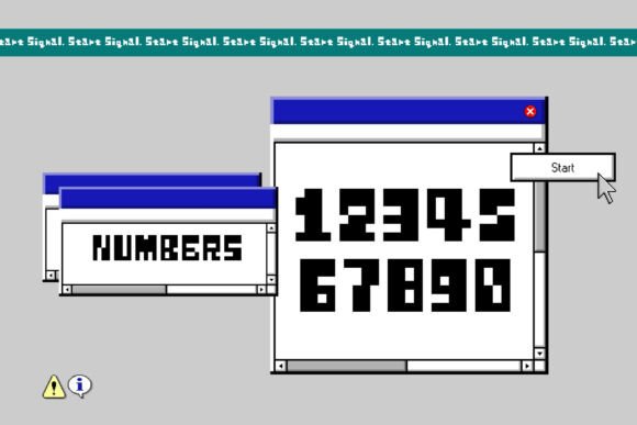 Start Signal: The 8-Bit Pixel Font for Vibrant Creators