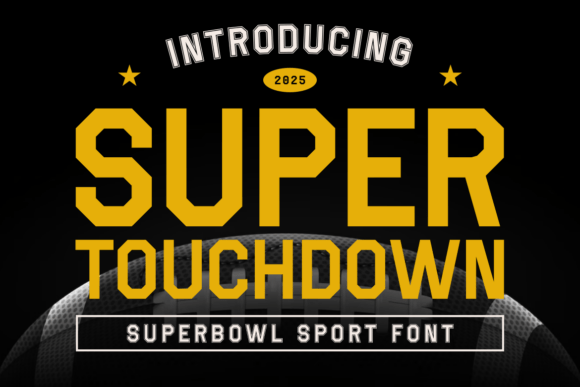 Super Touchdown: The Dynamic Sport Font