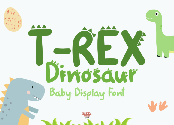 T-Rex Dinosaur: A Font with Prehistoric Charm